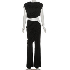 Duo Chic Co-ord Set - Black