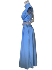 Duchess Dress- Blue