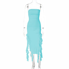 Aliza Mini Dress - Blue