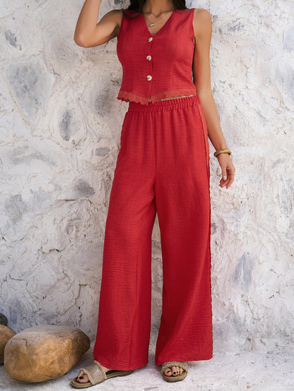 Trillo Co-Ord - Red
