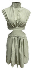 Glorina Mini Dress - Mint Green