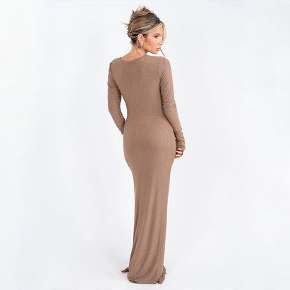 Watson Maxi Dress - Brown