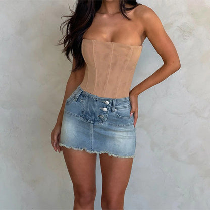 Dazzling Lady Top - Khaki