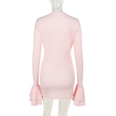 Elysian Mini Dress - Pink