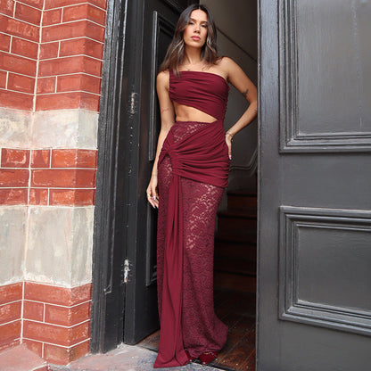 Briscoe Co-Ord - Maroon