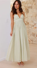 Croft Dress - Green