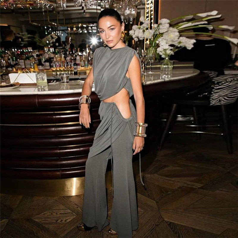 Duo Chic Co-ord Set - Grey