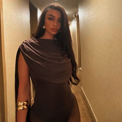 Dwayne Bodysuit - Brown