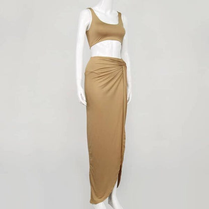 Baddie B Co-ord - Khaki