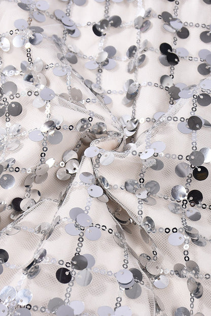 Sequin A-Line Bodycon Christmas Skirt