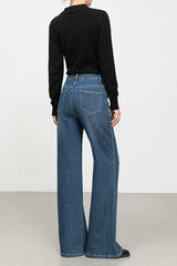 High Waist Casual Versatile Straight Denim Jeans