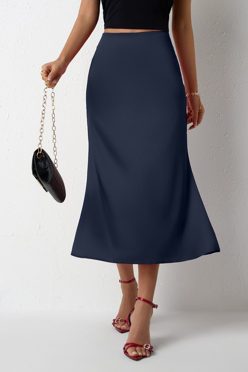 Mermaid Tail Satin Christmas Skirt