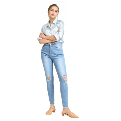 Julia Fashion - Women Skinny Jeans