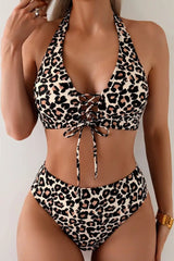 High Waist Bodycon Push Up Two Piece Swim Set
