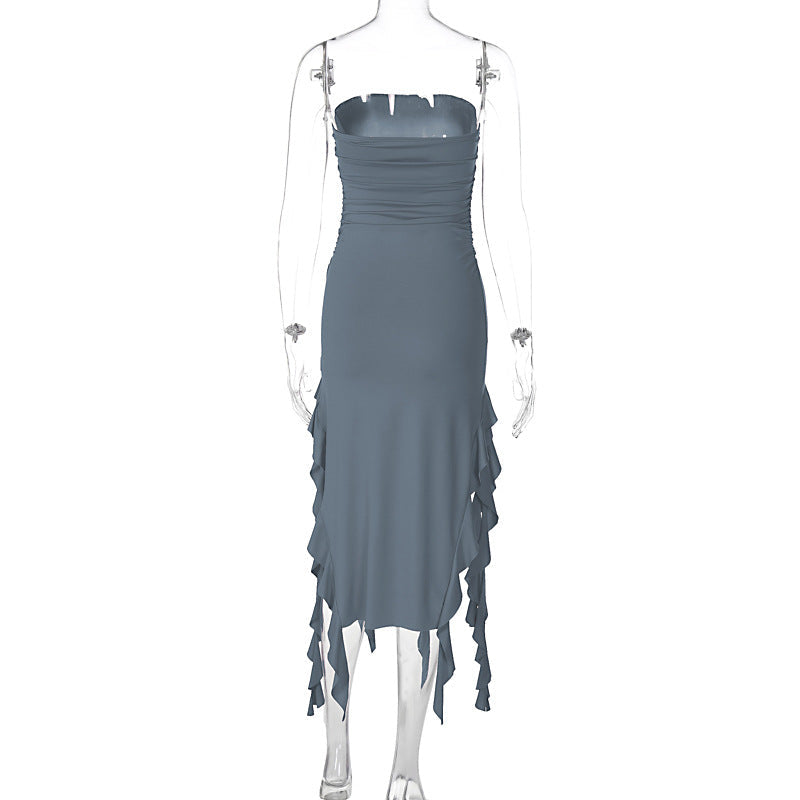 Aliza Mini Dress - Grey
