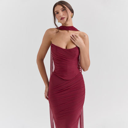 Raya 3 Piece Set - Burgundy