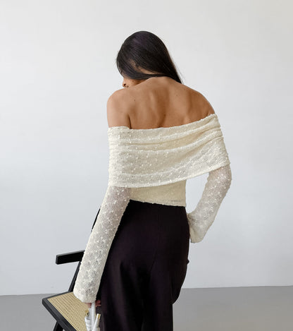 Caplan Top - Apricot