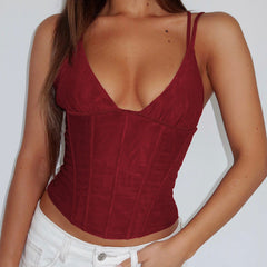Warsaw Top - Maroon
