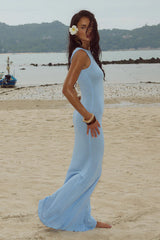 Alfonso Maxi Dress - Light Blue