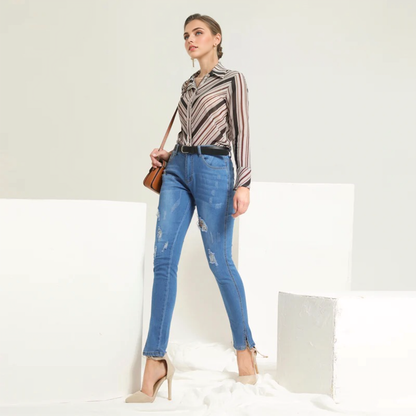 Julia Fashion - High Waist Jeans