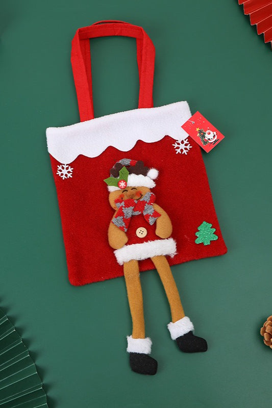 Christmas Santa Claus Festive Party Tote Gift Bag