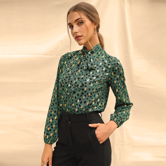 Julia Fashion - Pari Elegance Secretary Top