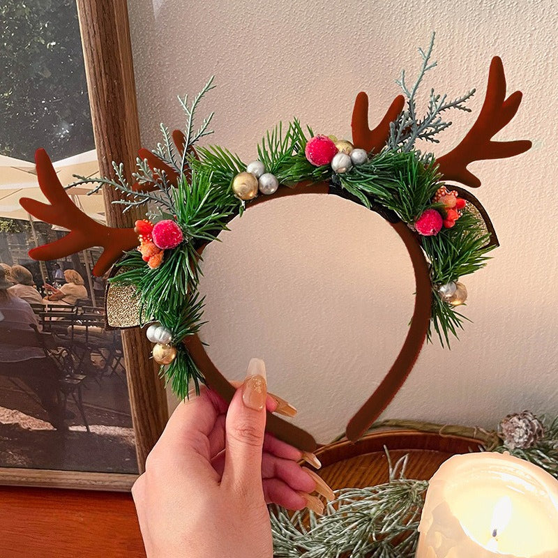 Reindeer Headband Festive Hair Accessory