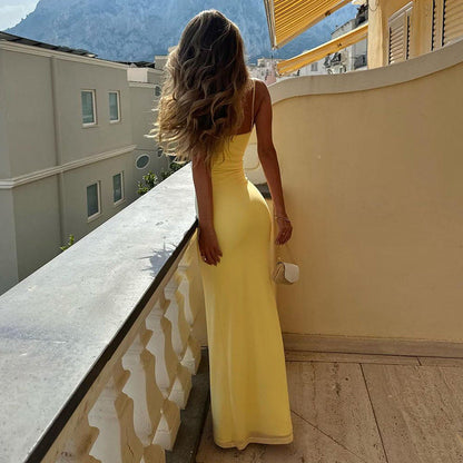 Watts Maxi Dress - Yellow