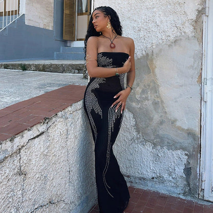 Kai Maxi Dress-Black