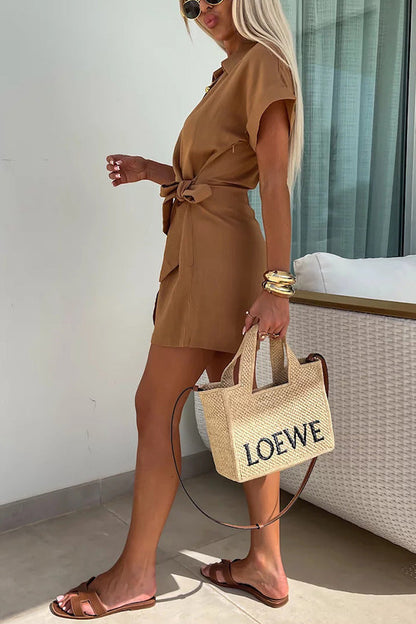 Symi Romper - Brown