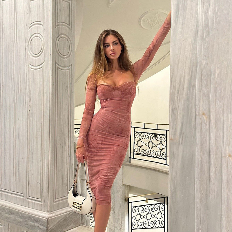 Date Night Dress - Pink