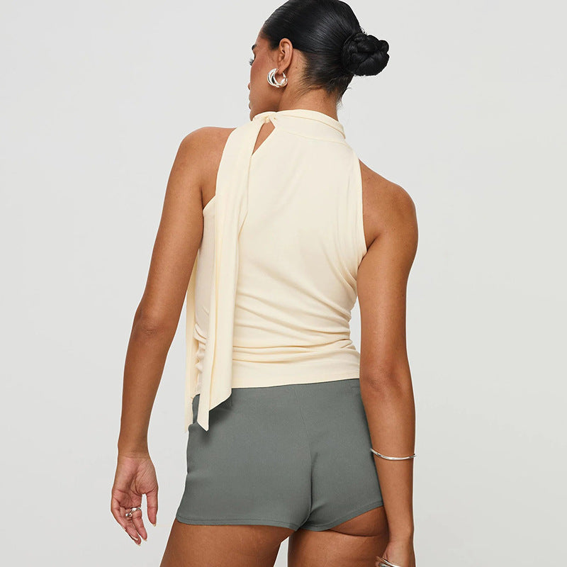 Tritter Top - Apricot