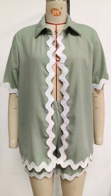 Usher Co-ord - Light Green