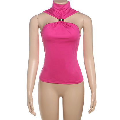 Chester Top - Rose Red