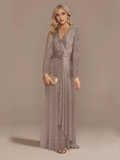 JuliaFashion - 2024 Wedding Sequins Guests Prom Cocktail Dresses