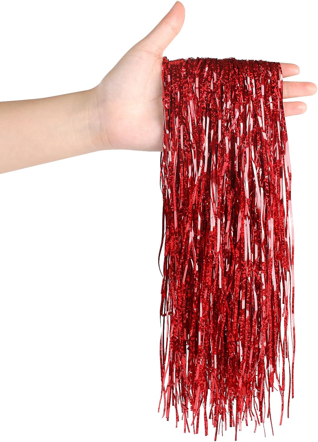 Gold Christmas Tinsel Icicles - 2000 Strands