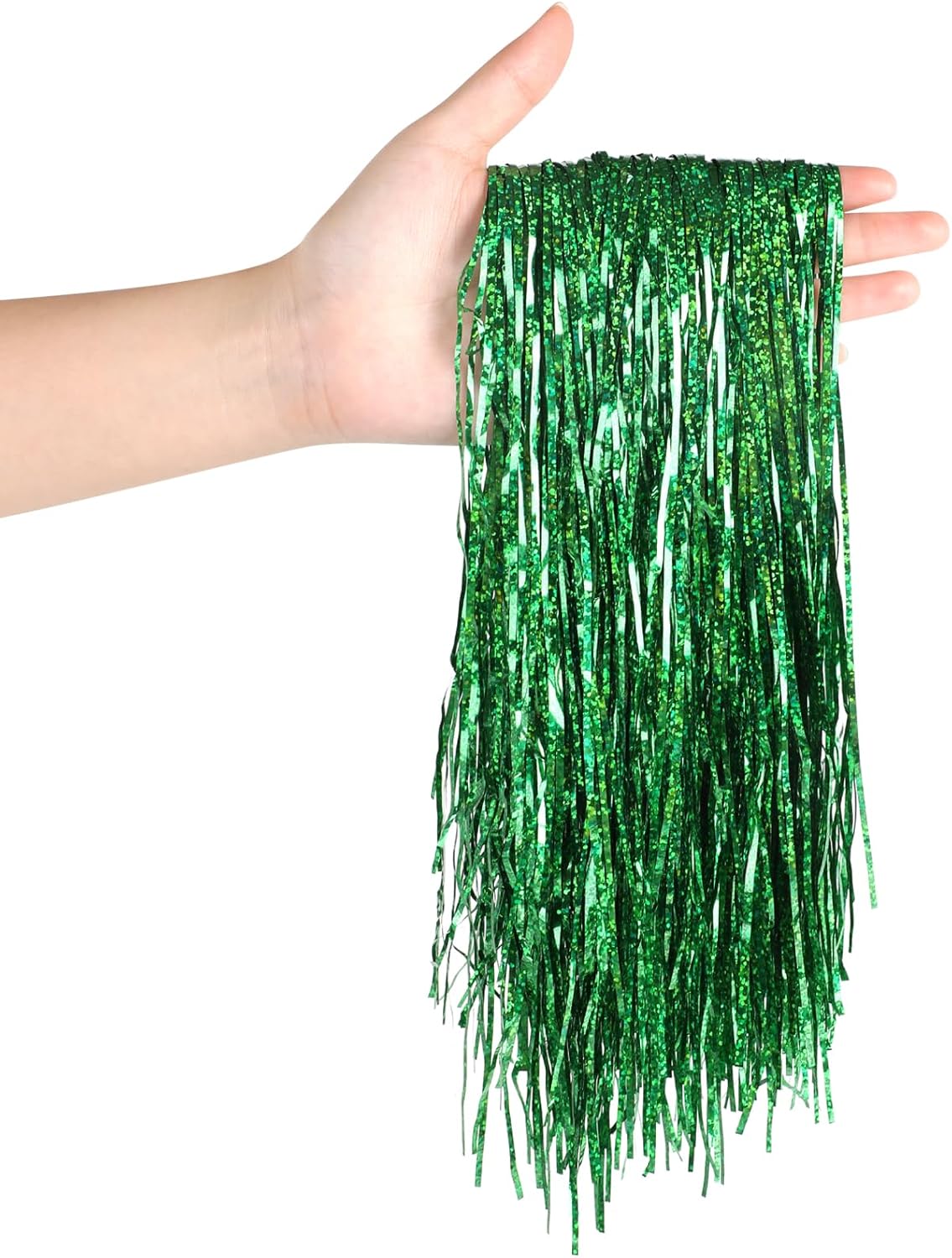 Gold Christmas Tinsel Icicles - 2000 Strands