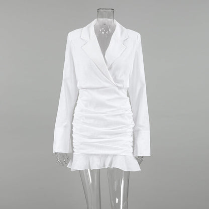 Greece Babe Mini Dress - White