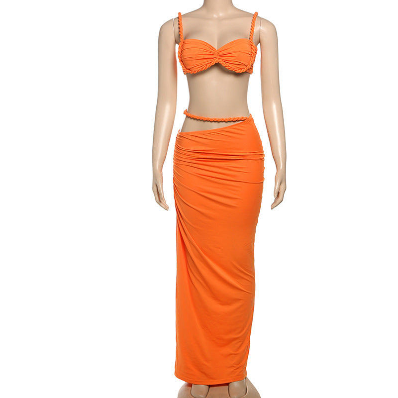 Makoko Co-Ord set - Orange
