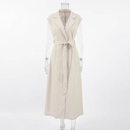 Rustin Midi Dress - Khaki