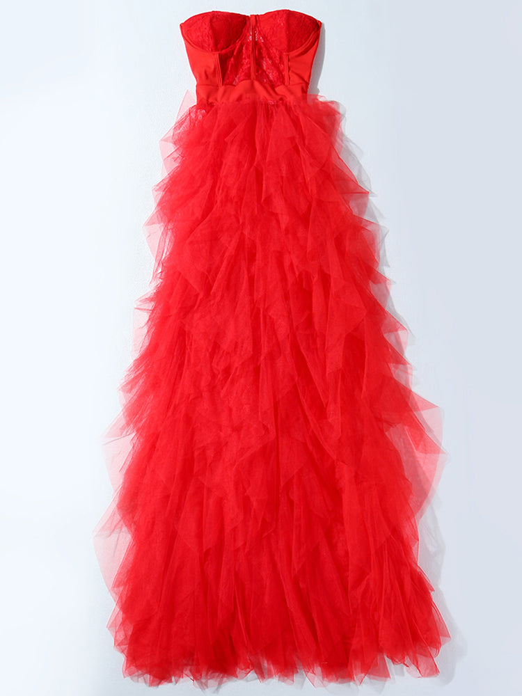 Lace Slip Graceful Mini Dress Dresses