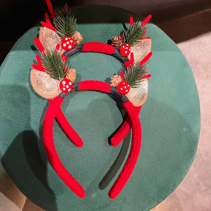 Festive Deer Antler Cute Magical Hair Accessory