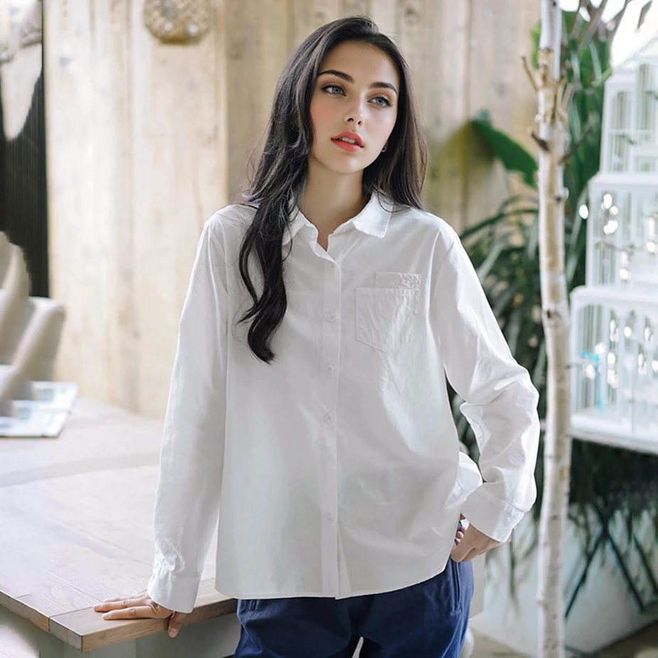 Julia Fashion - White Tshirts