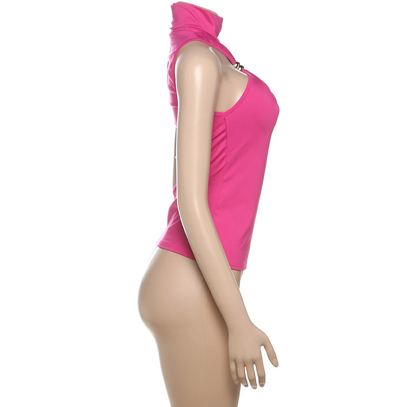 Chester Top - Rose Red