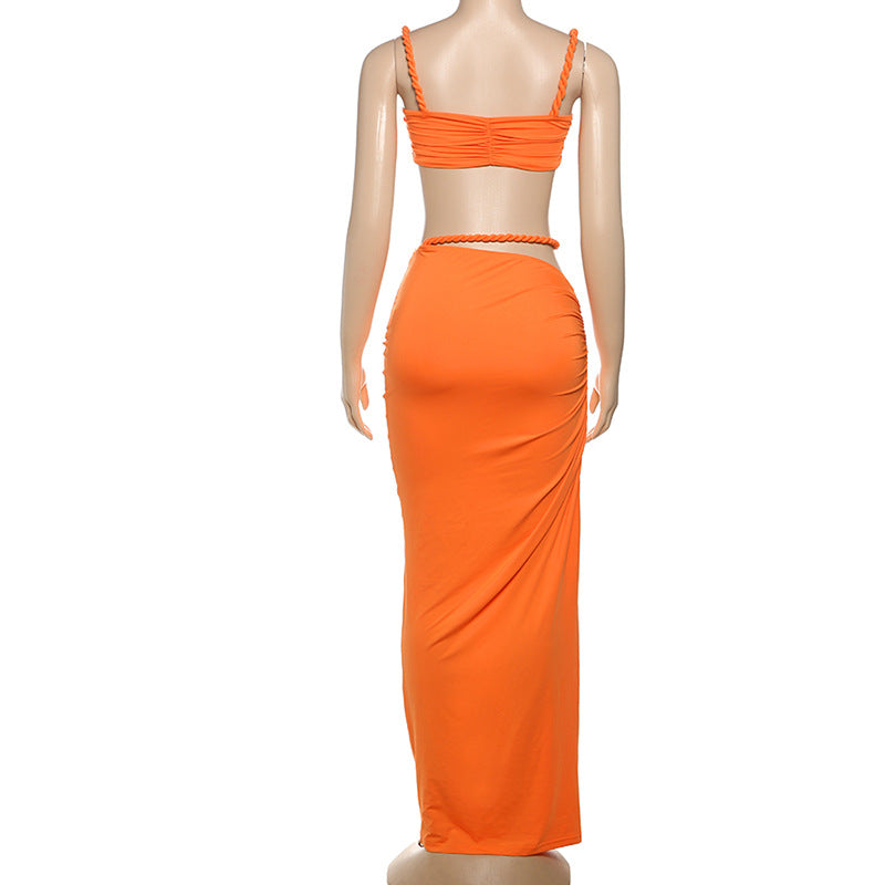 Makoko Co-Ord set - Orange