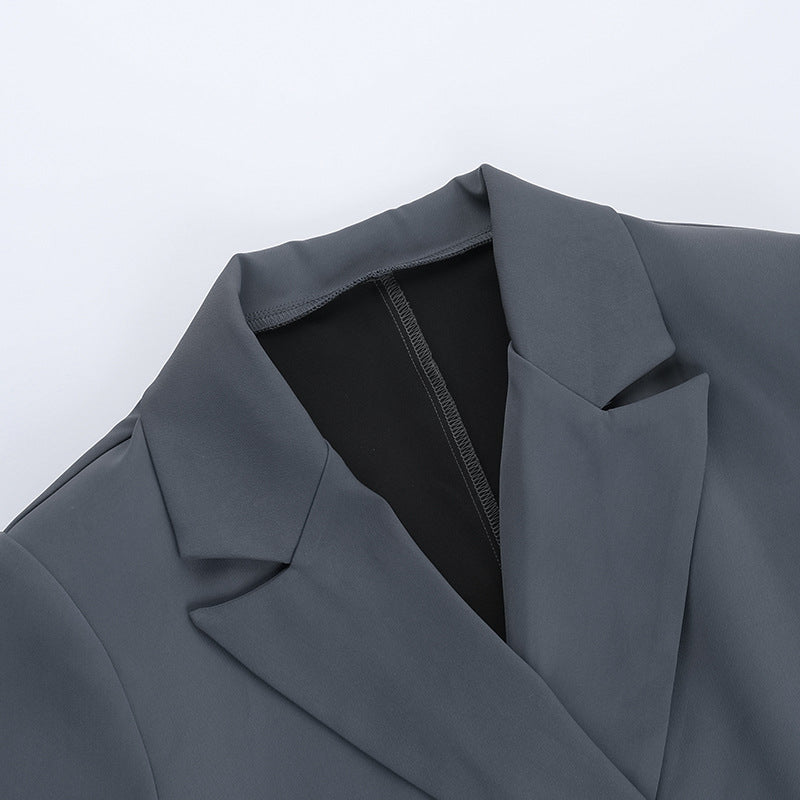 Smoky Dusk Dress-Grey