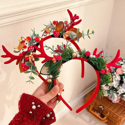 Reindeer Headband Festive Hair Accessory