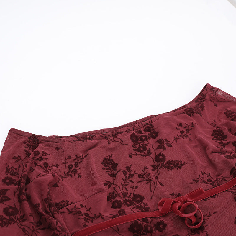 Rush Off-Shoulder Top-Maroon