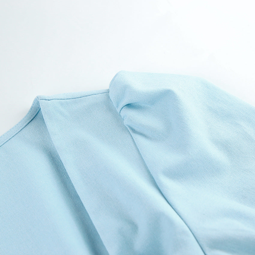 Sky Midi Dress - Blue