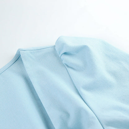 Sky Midi Dress - Blue